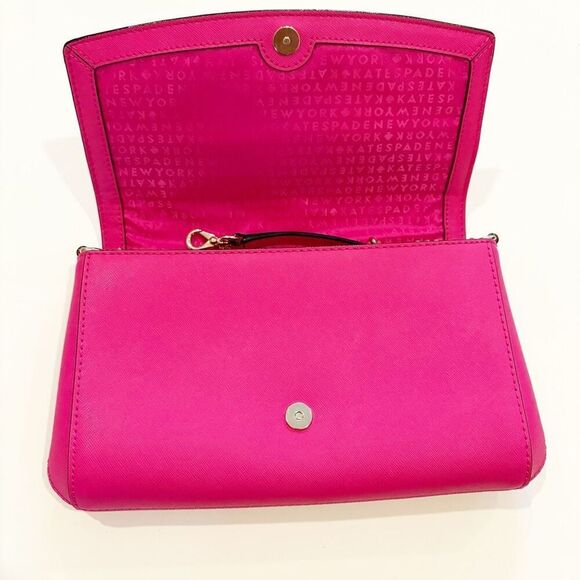 Kate Spade New York Greer Laurel Convertible Handbag Pink $289 - Picture 5 of 7